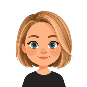 Illustrated portrait of Laura, Personalised Badges UK team member